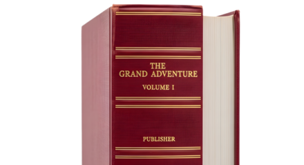 Grand Adventure Vol. I, Maroon and Gold Book