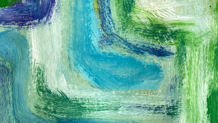 Hand-drawn abstract paintings, geometric backgrounds, analog illustrations with brushstrokes, brush texture expression on paper, banner