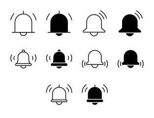 Alert UI Icon Set Solid and Line Error Danger Vector Style Collection