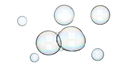 Bubbles on Background