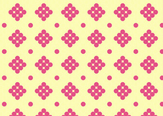 和をイメージしたドット柄 タイル 背景