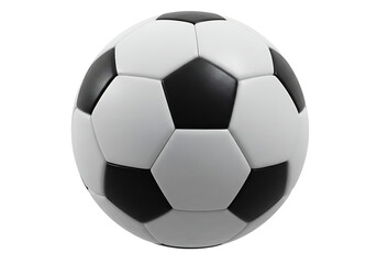 Black white soccer ball football round