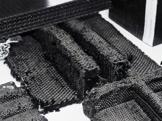 Innovative carbon fiber components showcase advanced craftsmanship and precision in manufacturing for diverse applications in various industries