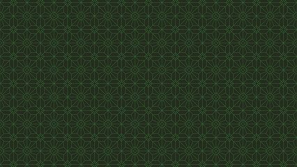 Fototapeta premium 8 edges line art and cross