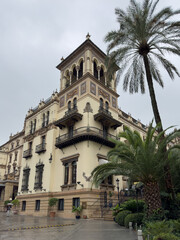old building in seville spain