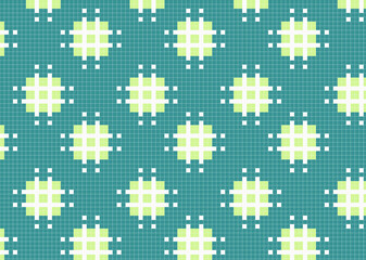 和をイメージしたドット柄 タイル 背景