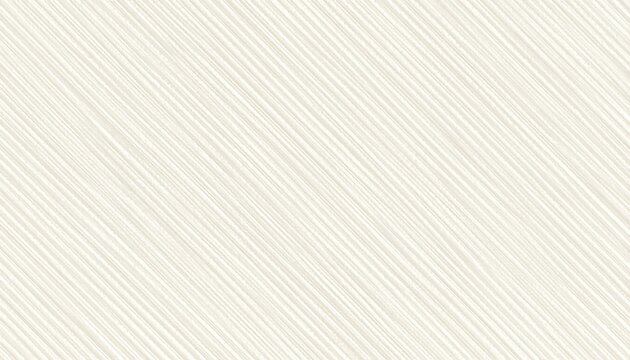 Cream and Ivory Seamless Pinstripe Pattern with Diagonal Lines and Vector Design