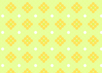 和をイメージしたドット柄 タイル 背景