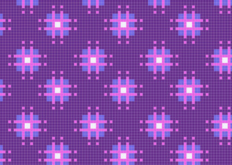 和をイメージしたドット柄 タイル 背景