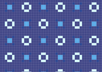 和をイメージしたドット柄 タイル 背景