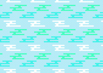 和をイメージしたドット柄 タイル 背景