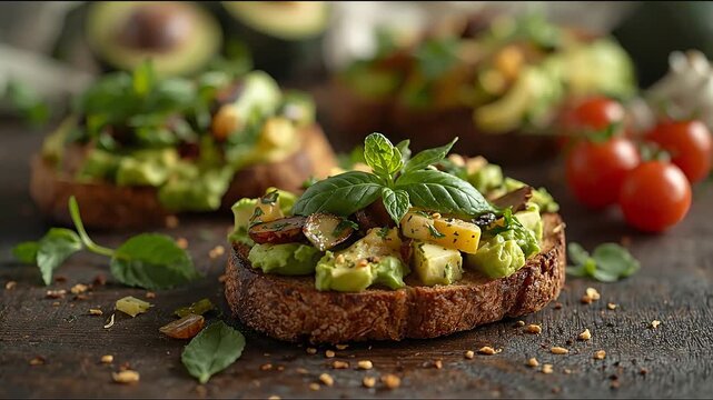 Delightful Avocado Toast Creations, A Visual Feast of Healthy and Delicious Culinary Inspiration