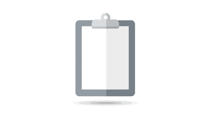 Clipboard for surveys and documentation with clean design for organization purposes