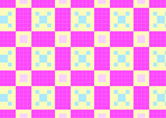 和をイメージしたドット柄 タイル 背景