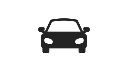 Sleek vehicle representation, a minimalist silhouette captures modern automotive design with