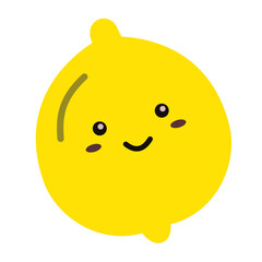 lemons fruit cute doodle illustration