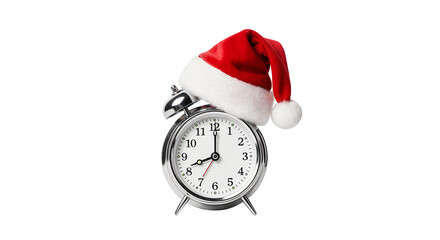 Retro Santa Alarm Clock: Time for Christmas