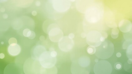 Fototapeta premium green bokeh background, abstract light circles, glowing bokeh effect, dreamy abstract wallpaper, yellow green blue, abstract lens blur, glowing circular lights, colorful blurred background, vibrant