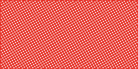 Obraz premium Vintage polka dots white and red pattern, colorful background - vector abstract background