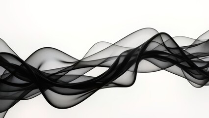 The artistic image of black lines
