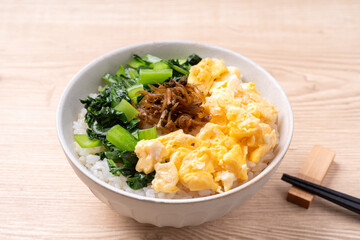 ちりめん山椒丼
