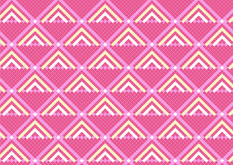 和をイメージしたドット柄 タイル 背景