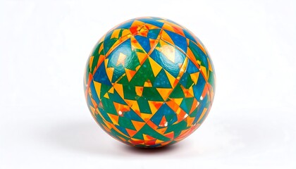 Obraz premium Vibrant painted sphere