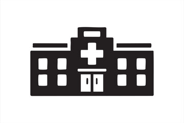 Medical and Healthcare Facility Icon for Digital Platforms