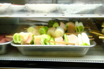 Japanese Pub Food (Izakaya): A Plate of Fried Kushiage Skewers