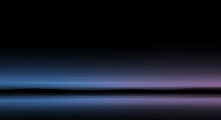 Abstract Landscape Horizon with Gradient Hues and Minimalist Silhouette Design Perfect for Backgrounds or Wall Art