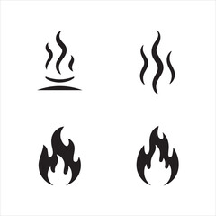 vector fire icon