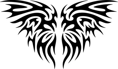 "Tribal Tattoo Designs Collection" Vector Bundle