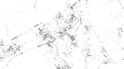 Black and white distressed grunge texture with cracks and scratches. Vintage black and white grunge surface background with concrete look