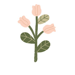 hand holding a flower