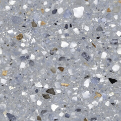 Abstract macro texture of fragmented playing card paper with tiny pips and dust specks for background design