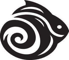 Black Minimalist Animals Silhouettes Icons