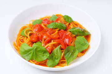 バジルトマトパスタ