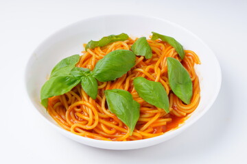 バジルトマトパスタ