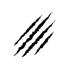 Scratch Marks Vector Design. Animal Claw Slashes Illustration © Fergun