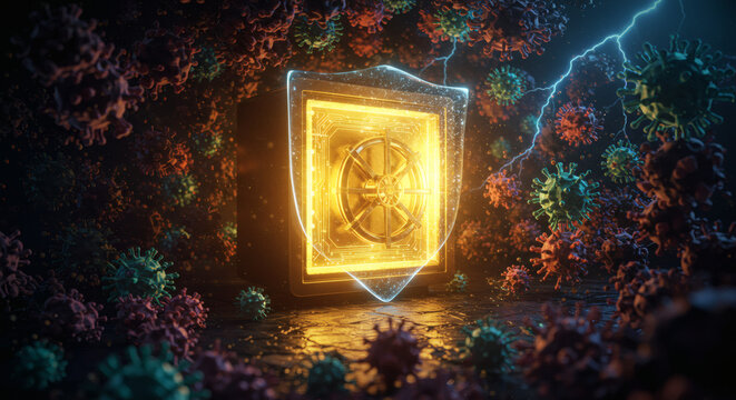 Protective Shield Against Viruses Combating Airborne Diseases with Immunity