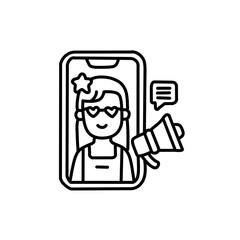 Influencer icon