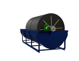 Large Industrial Heat Exchange Coil System 3D Render - Isolated, Modern, High-Resolution Technical Equipment for HVAC, Thermal Storage, and Engineering Projects on Transparent PNG Background.