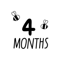 sign sticker illustration celebertion or party vector