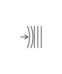 compress icon, vector best line icon.