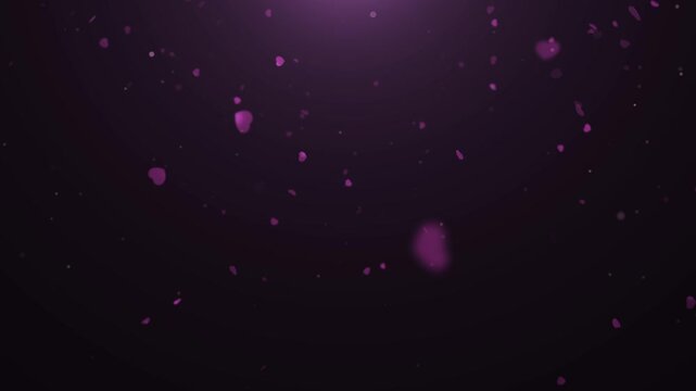 Heart particle background.