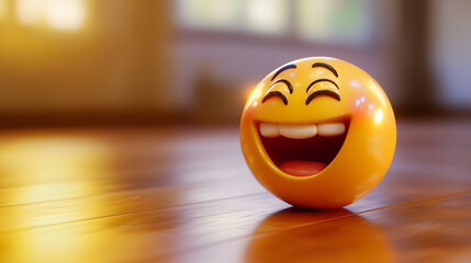 smiley face with yellow egg