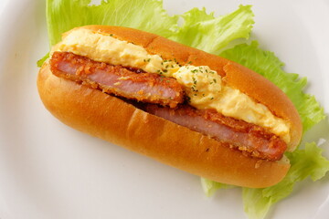 ハムカツドッグ