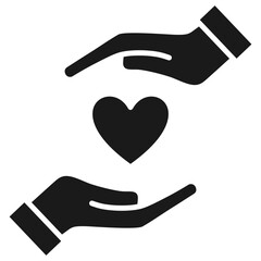 Obraz premium Loyalty Glyph Icon