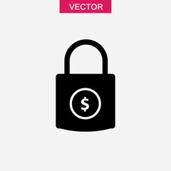 Fixed price icon Flat vector flat simple illustration for web and app..eps