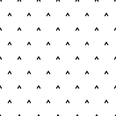 Minimal black arrow seamless pattern vector, abstract geometric chevron background design for textile, fabric print, wrapping paper, wallpaper, digital art, modern decoration, simple repeat texture